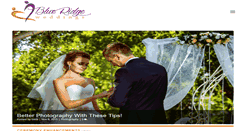 Desktop Screenshot of ablueridgewedding.com